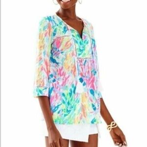 Lilly Pulitzer Tilda Tunic in Sparkling Sands
